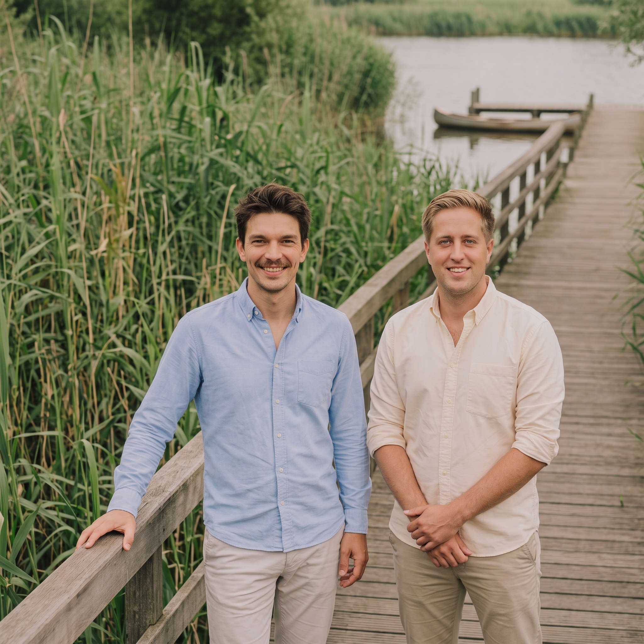Freddy Bock und Luca Schneider